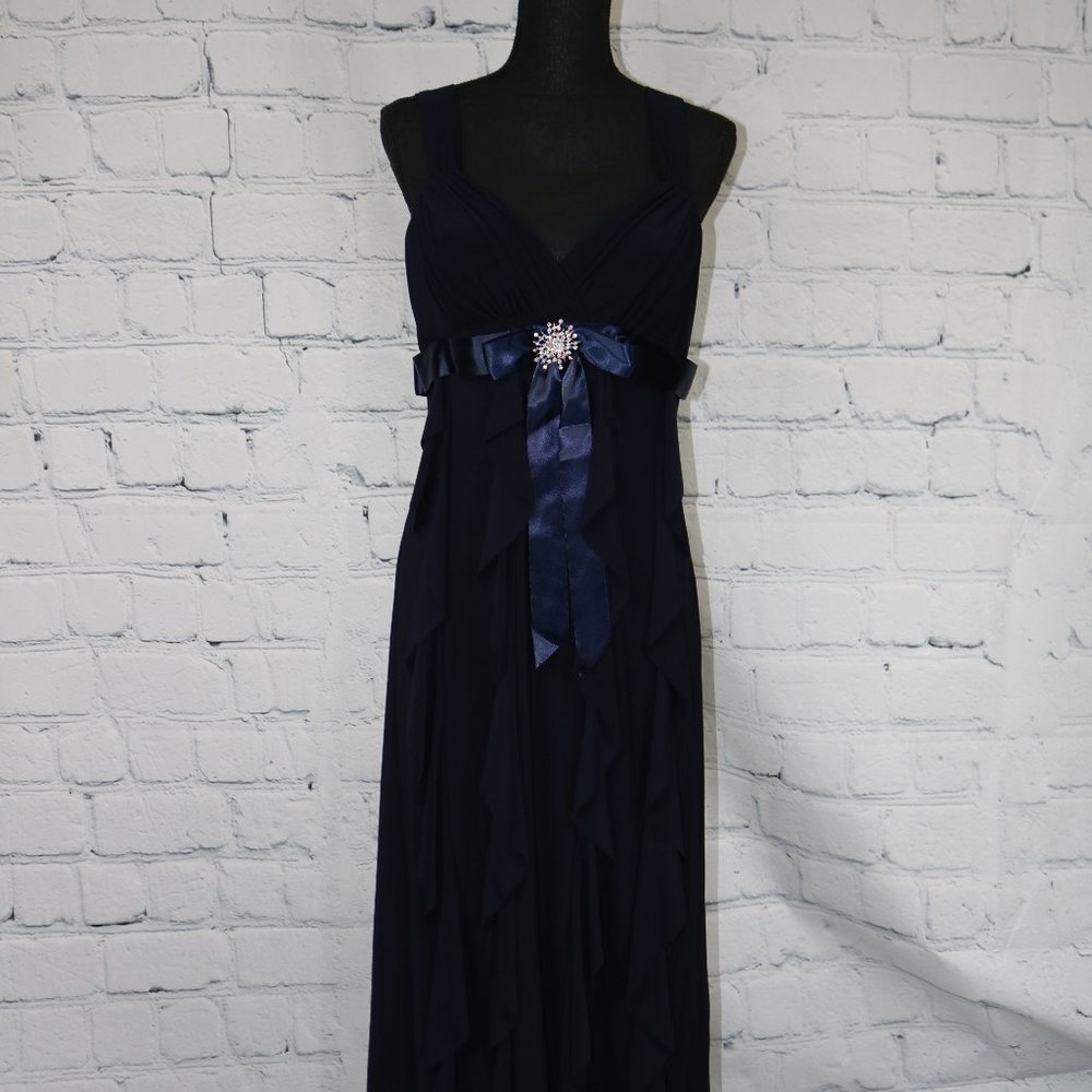 Dark Navy Gown